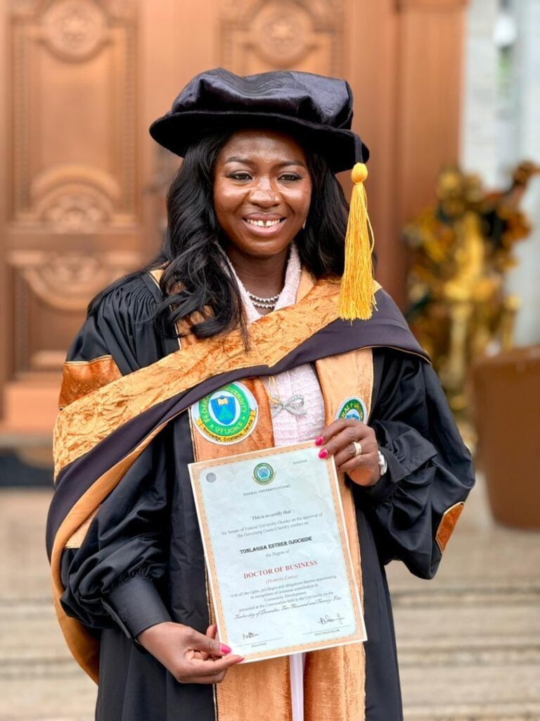 Otuaro hails Esther Mathew  Tonlagha Foundation boss on conferment with Honorary Doctorate Degree